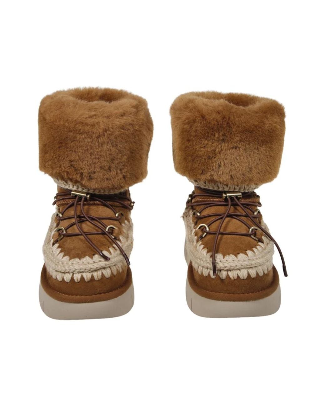 Mou Brown Winter Boots