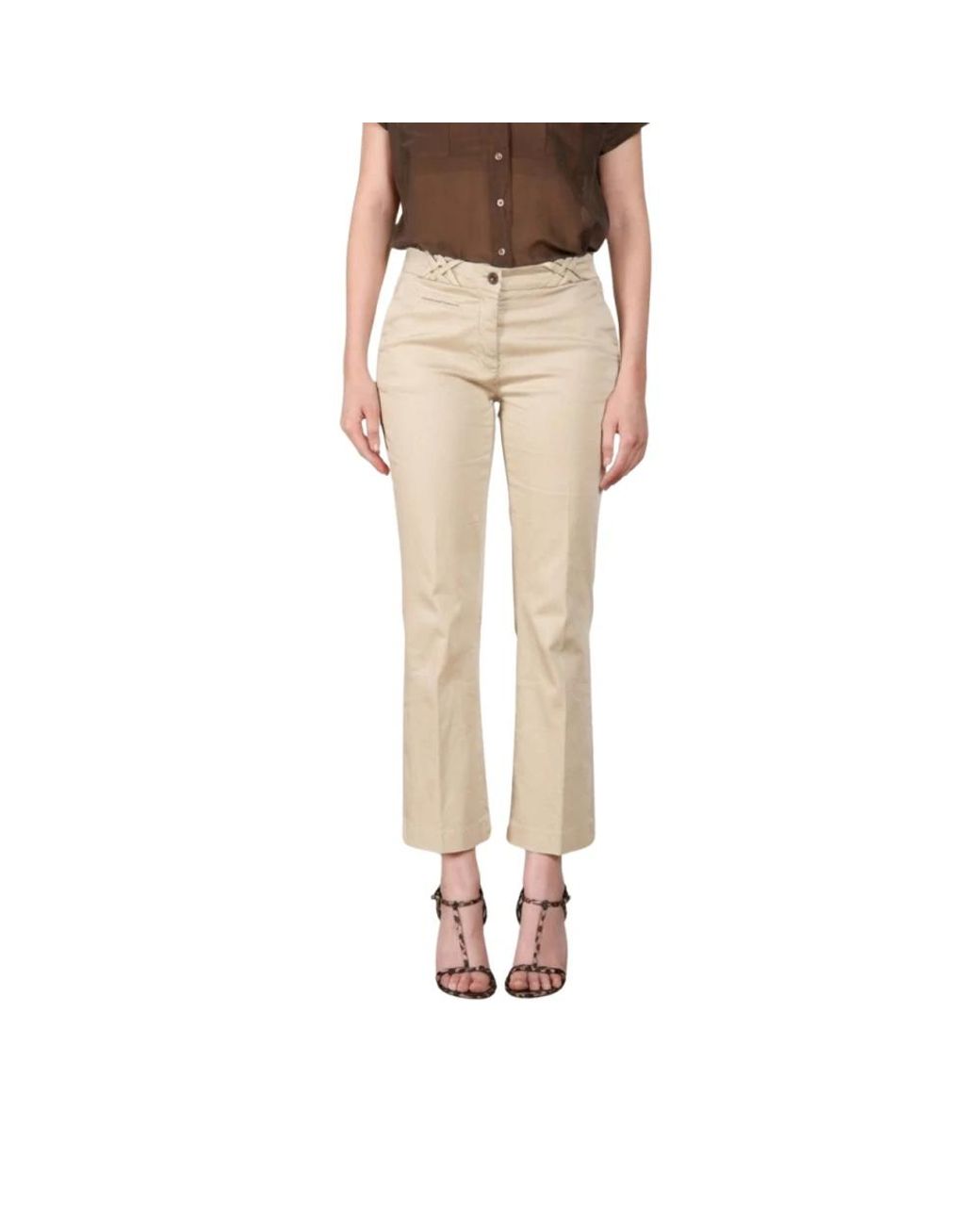 Mason's Natural Wide Trousers