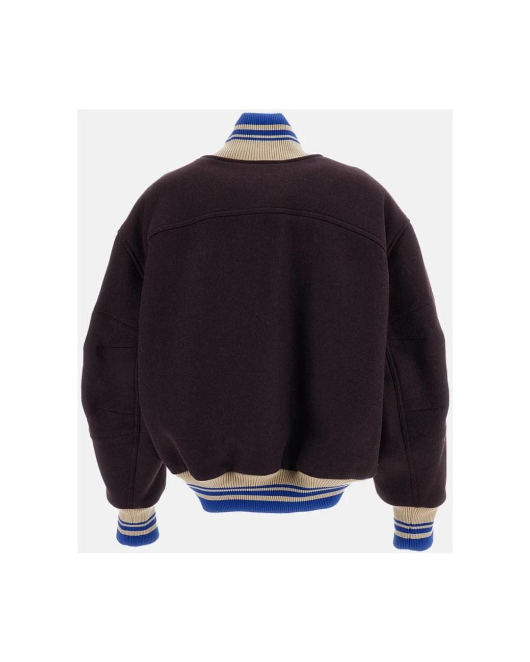 Dries Van Noten Blue Bomber Jackets