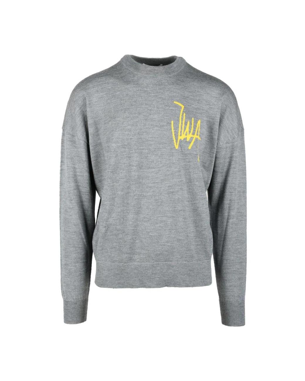 J.W. Anderson Gray Round-Neck Knitwear for men