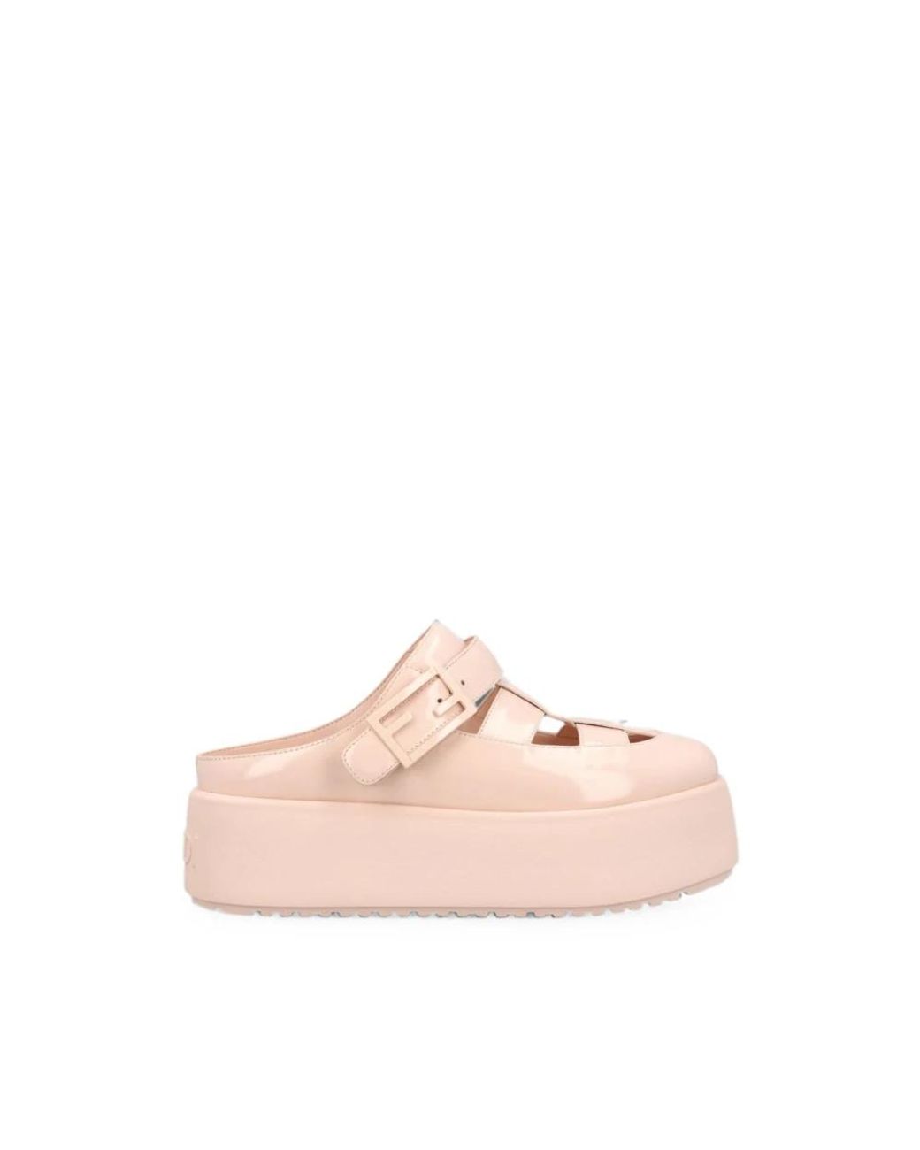Mules Fendi de color Pink