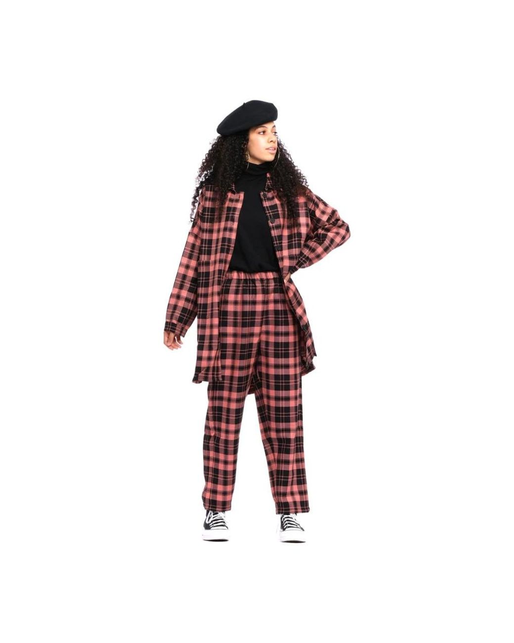 Rita Row Red Straight Trousers