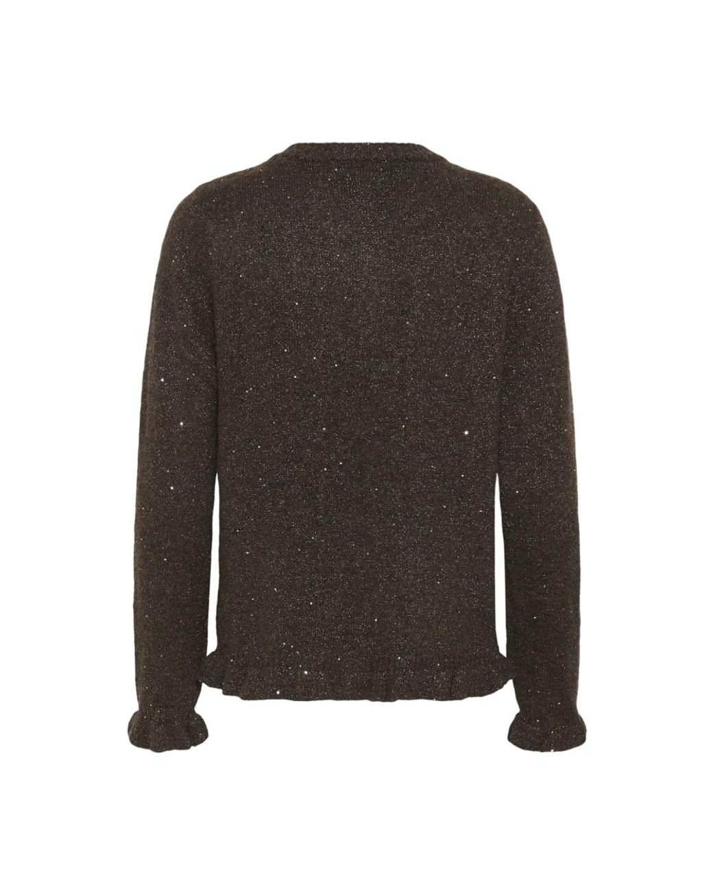 Cardigans Cream en coloris Black