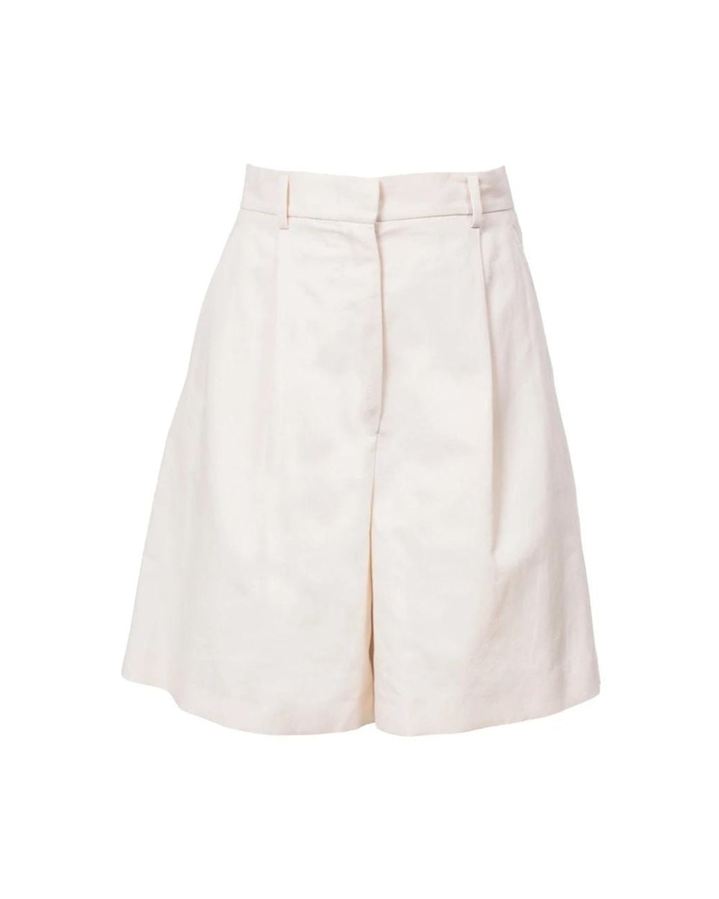 Weekend by Maxmara White Casual Shorts