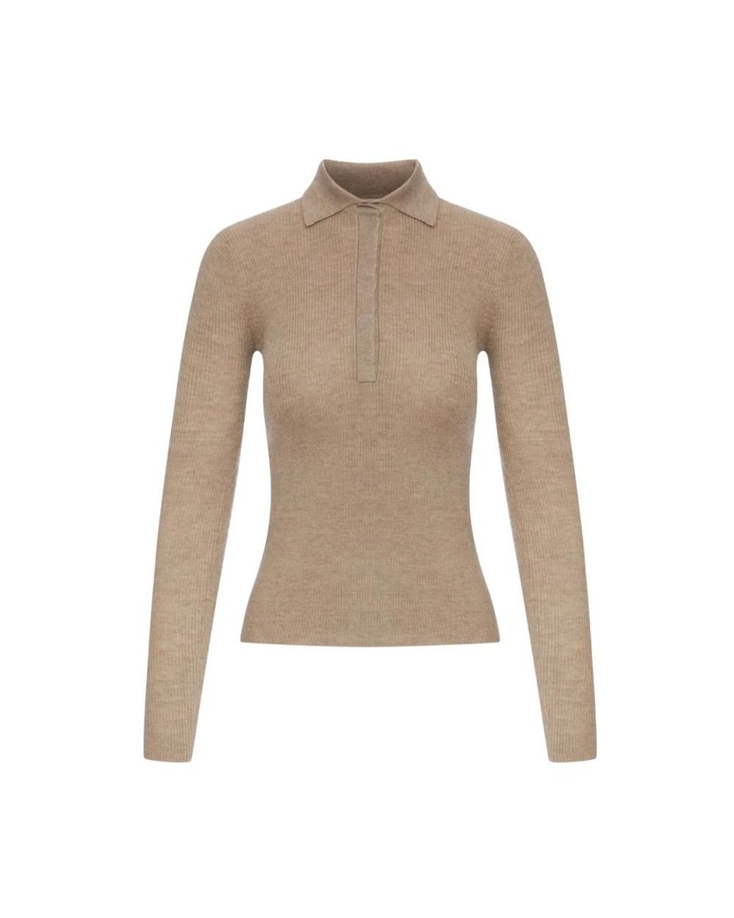 Max Mara Natural Polo Shirts