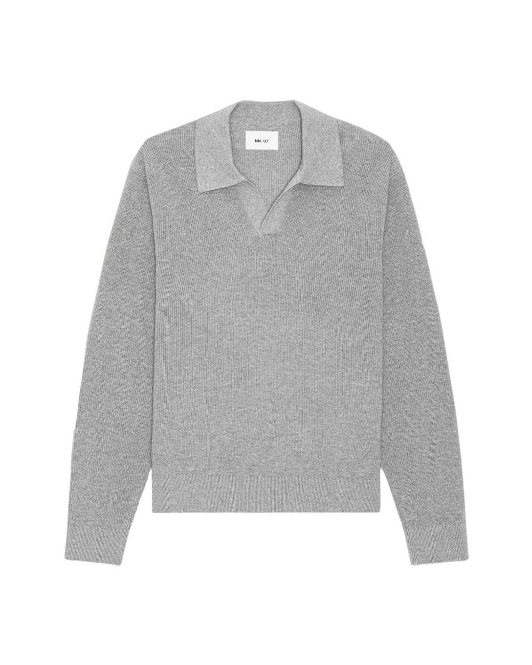 NN07 Gray Polo Shirts for men