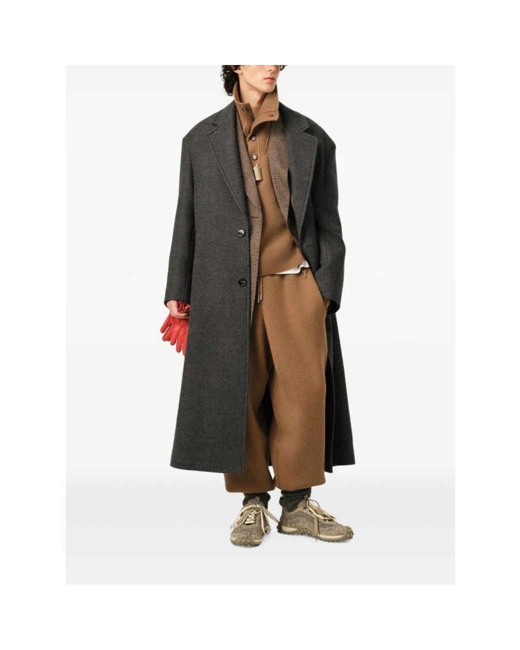 Sweatpants AMI de hombre de color Brown