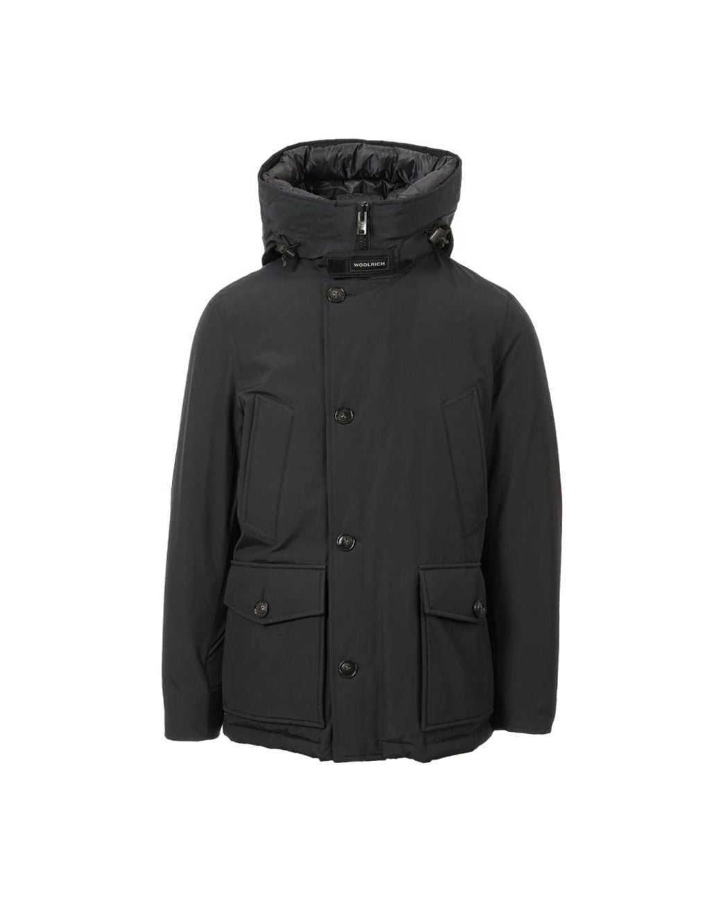 Woolrich Black Down Jackets for men