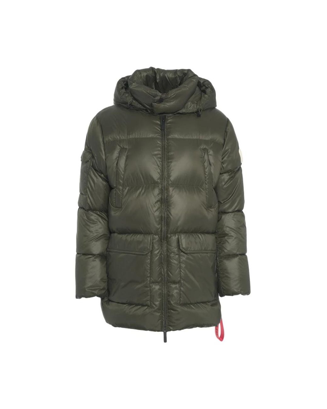 AFTER LABEL Jassen ,Groen ,Gewatteerde Pufferjas Verde Aw 25 in het Green voor heren