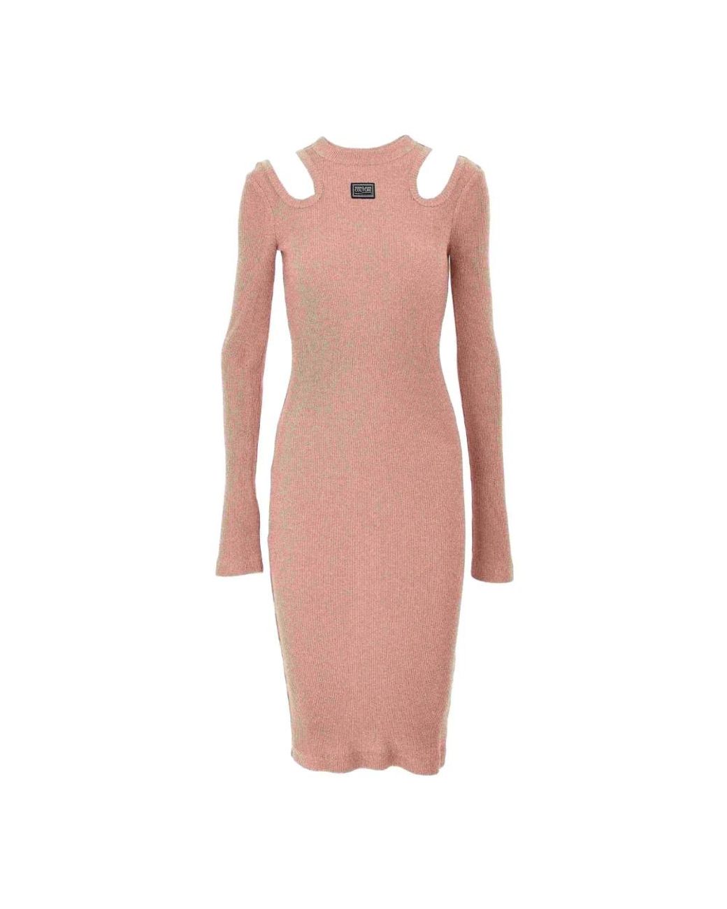 Versace Jeans Couture Pink Knitted Dresses
