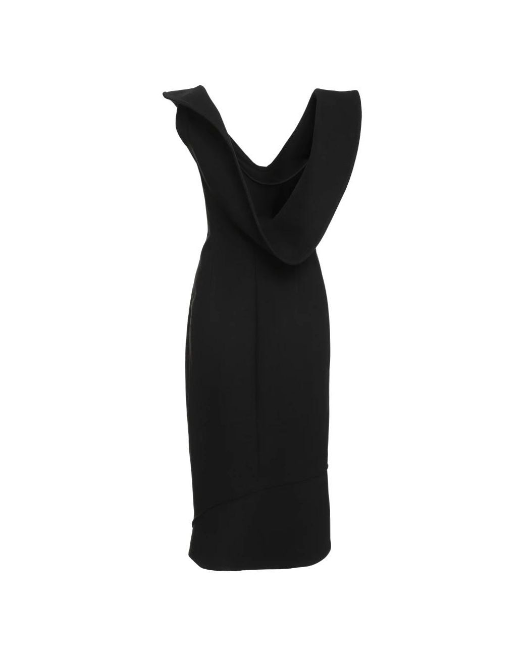 Bottega Veneta Black Midi Dresses