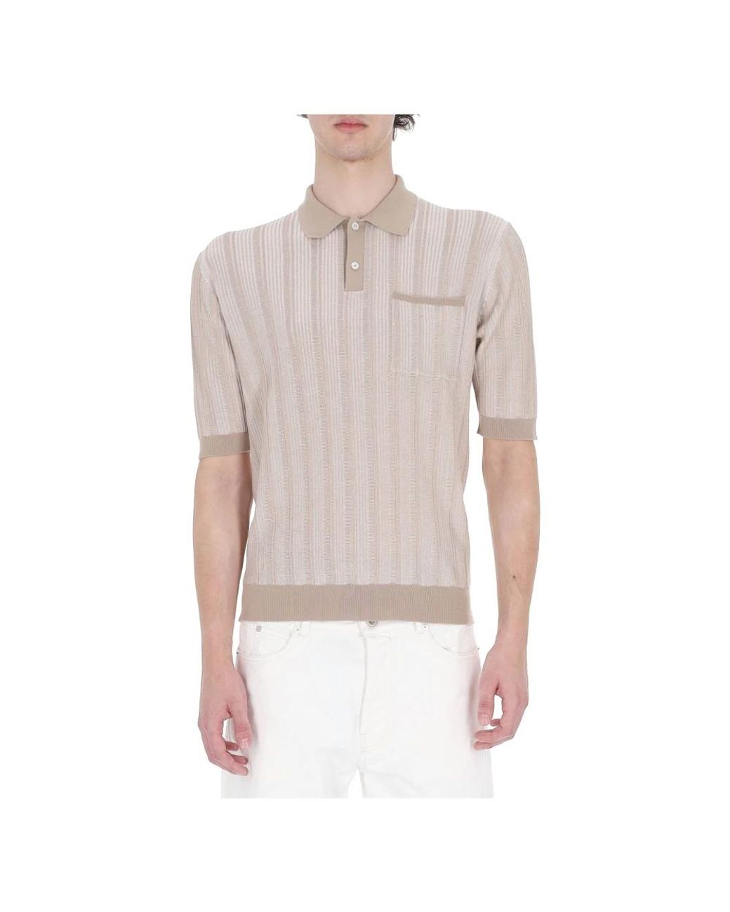 Ballantyne Natural Polo Shirts for men