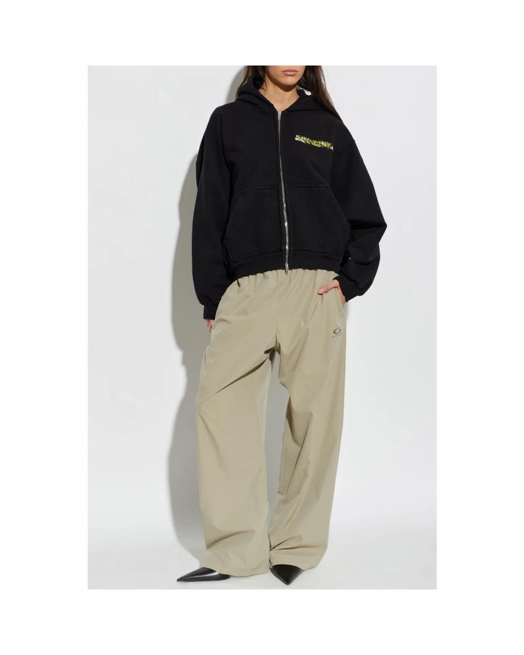 Zip-Throughs Balenciaga de color Black