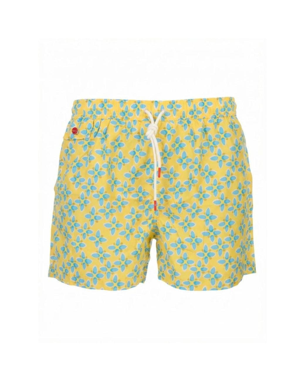 Kiton Yellow Beachwear for men