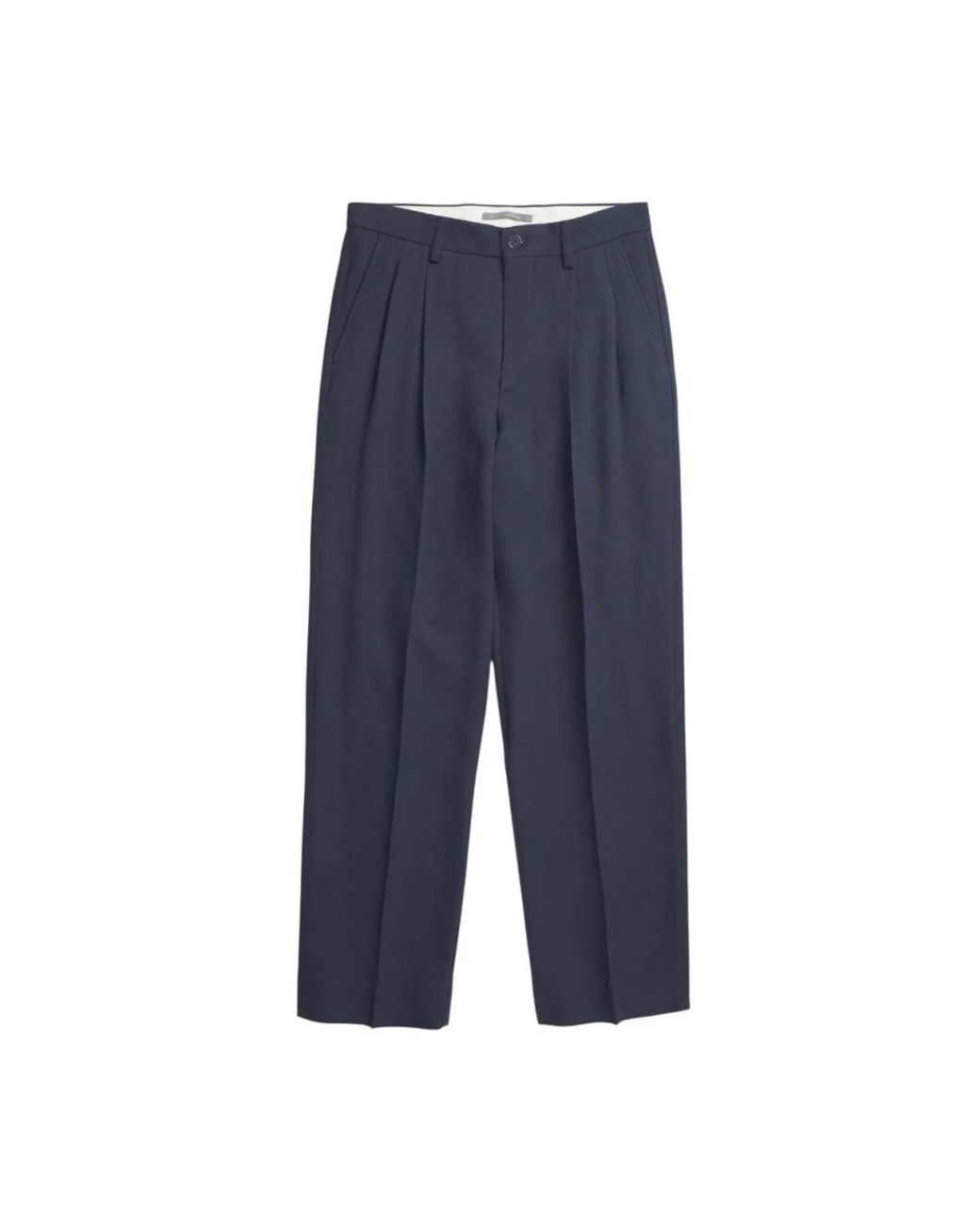 Norse Projects Blue Wide Trousers for men