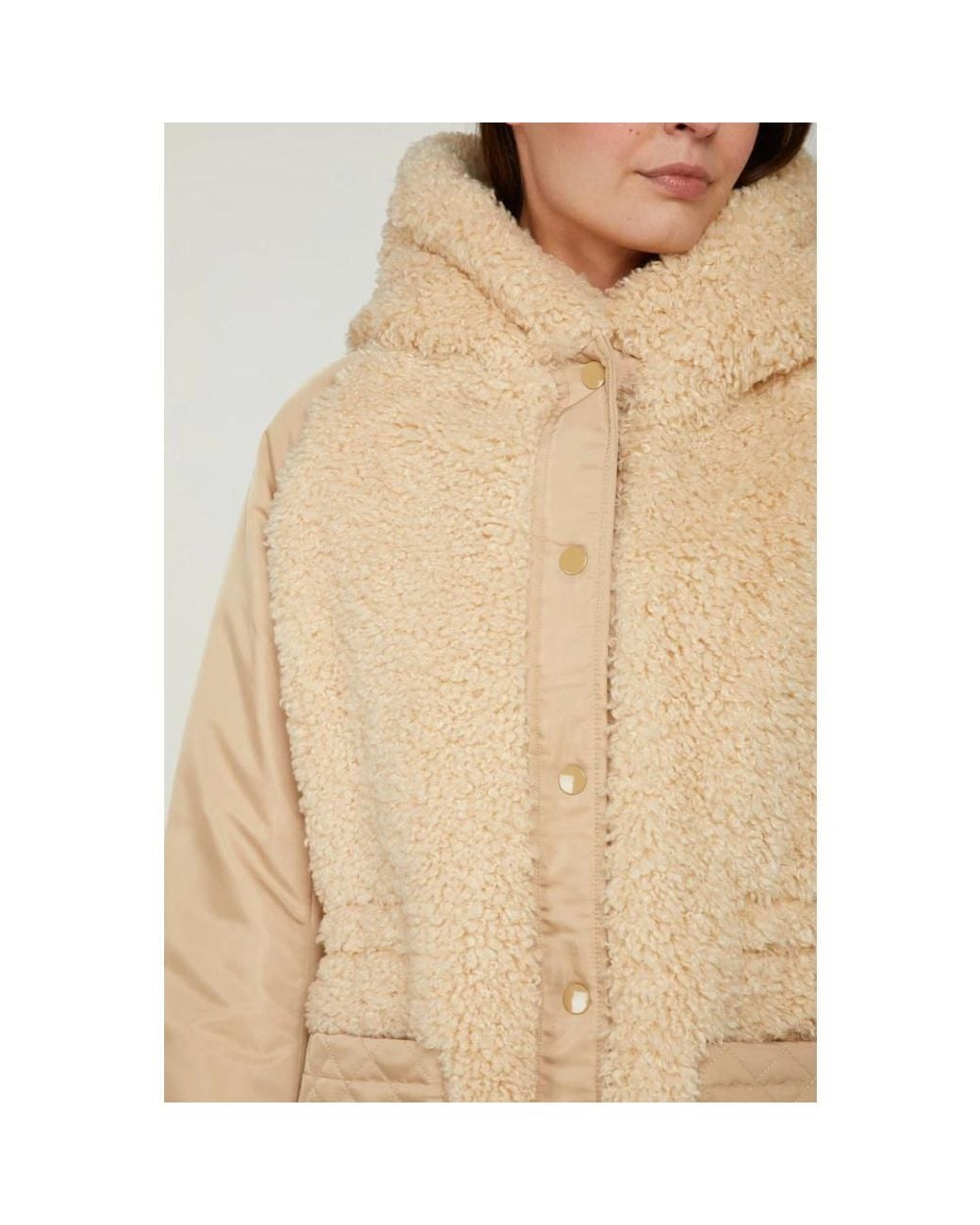 Faux Fur & Shearling Jackets OOF WEAR de color Natural