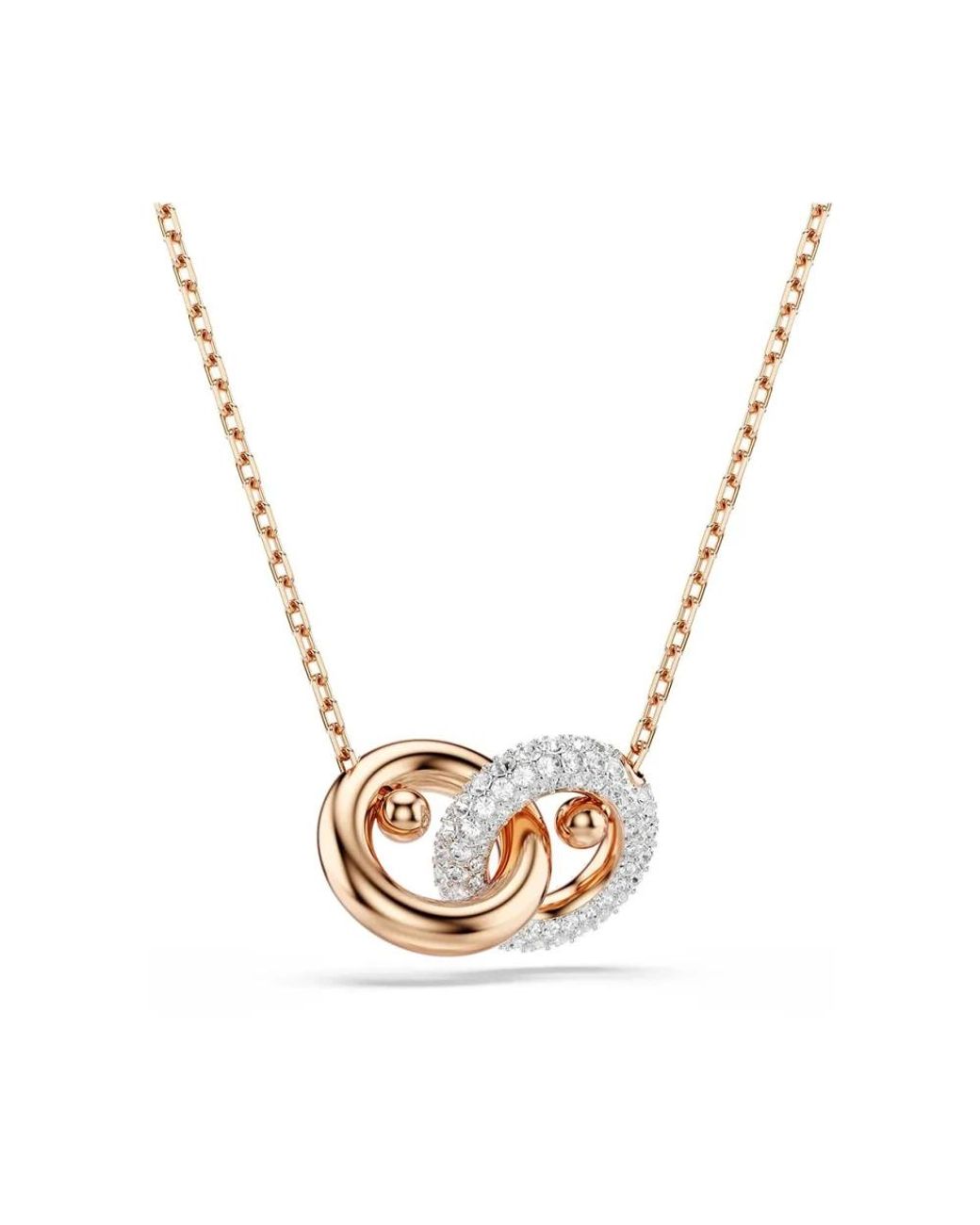 Necklaces Swarovski de color Metallic