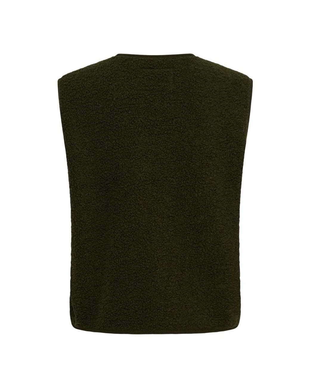 Vests Kaffe de color Green