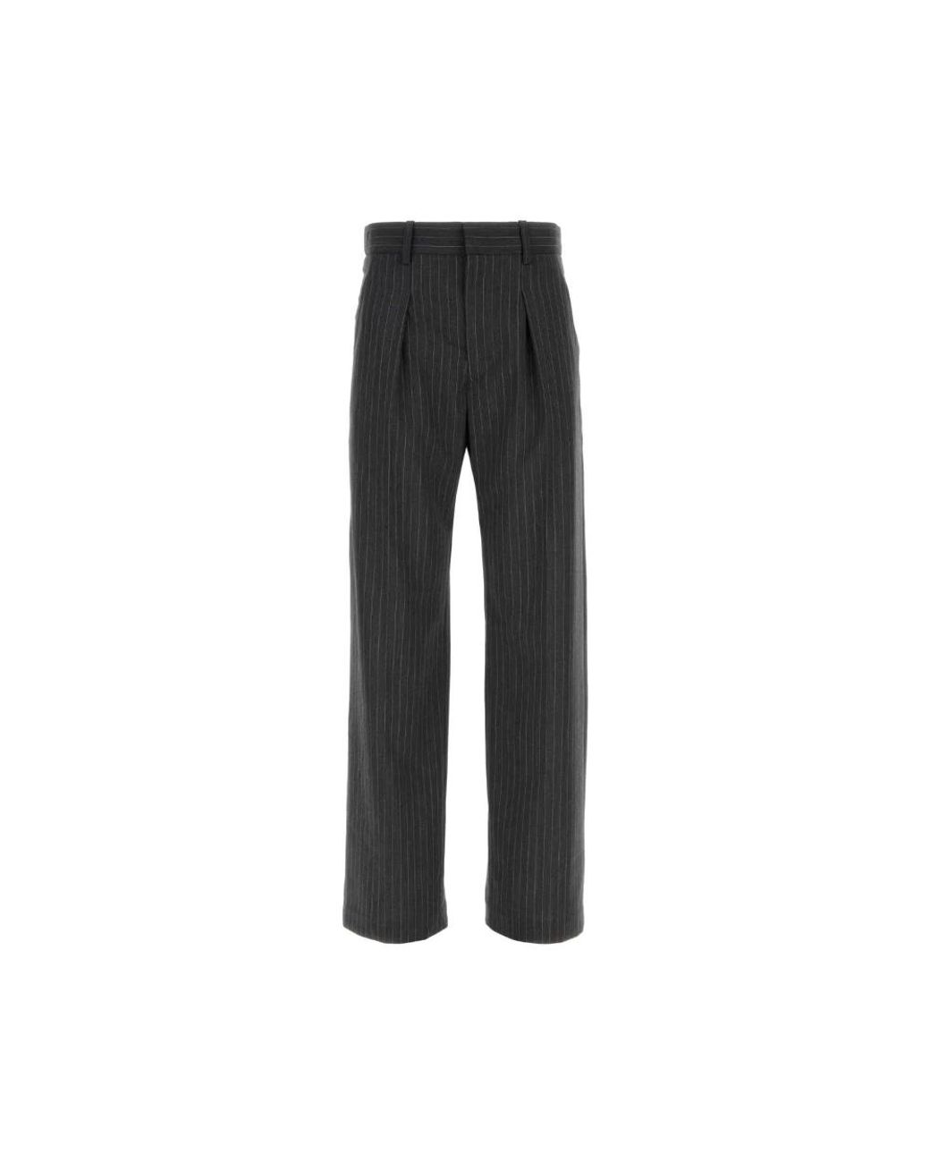 Isabel Marant Black Straight Trousers