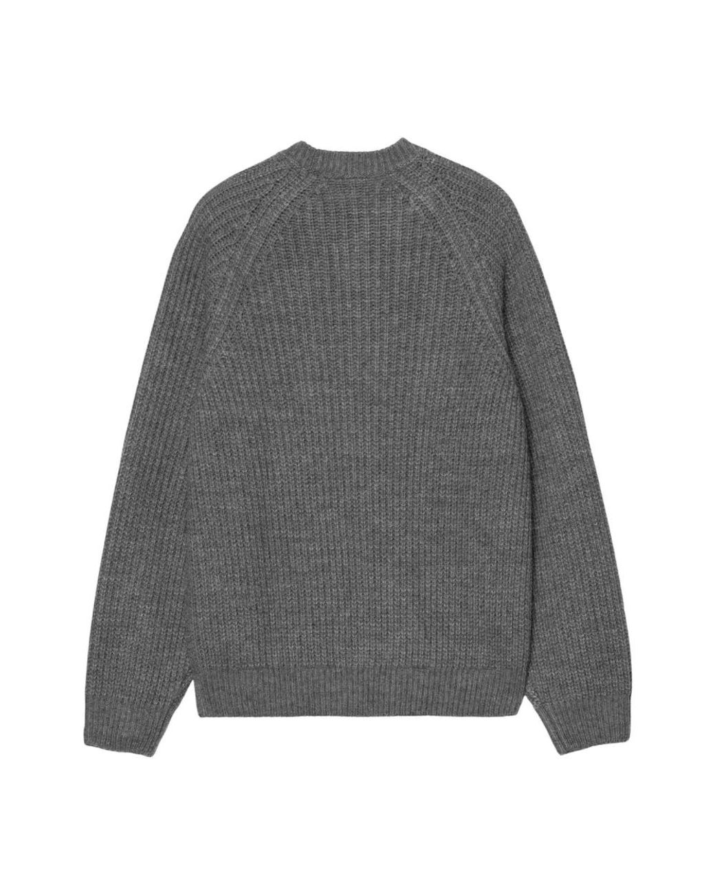 Carhartt Gray Round-Neck Knitwear for men