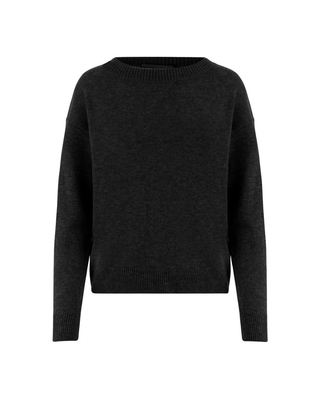 Allude Black Cashmere Knitwear