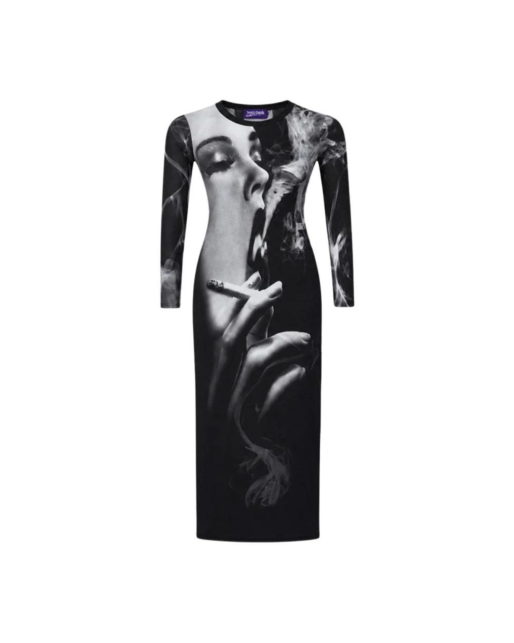 Jean Paul Gaultier Black Midi Dresses