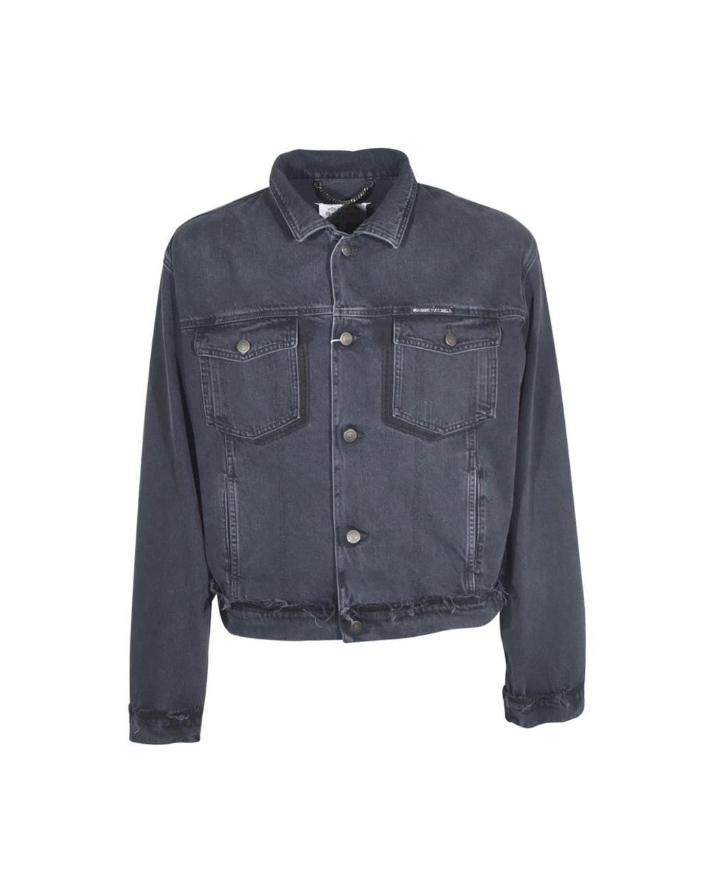 Maison Margiela Blue Denim Jackets for men