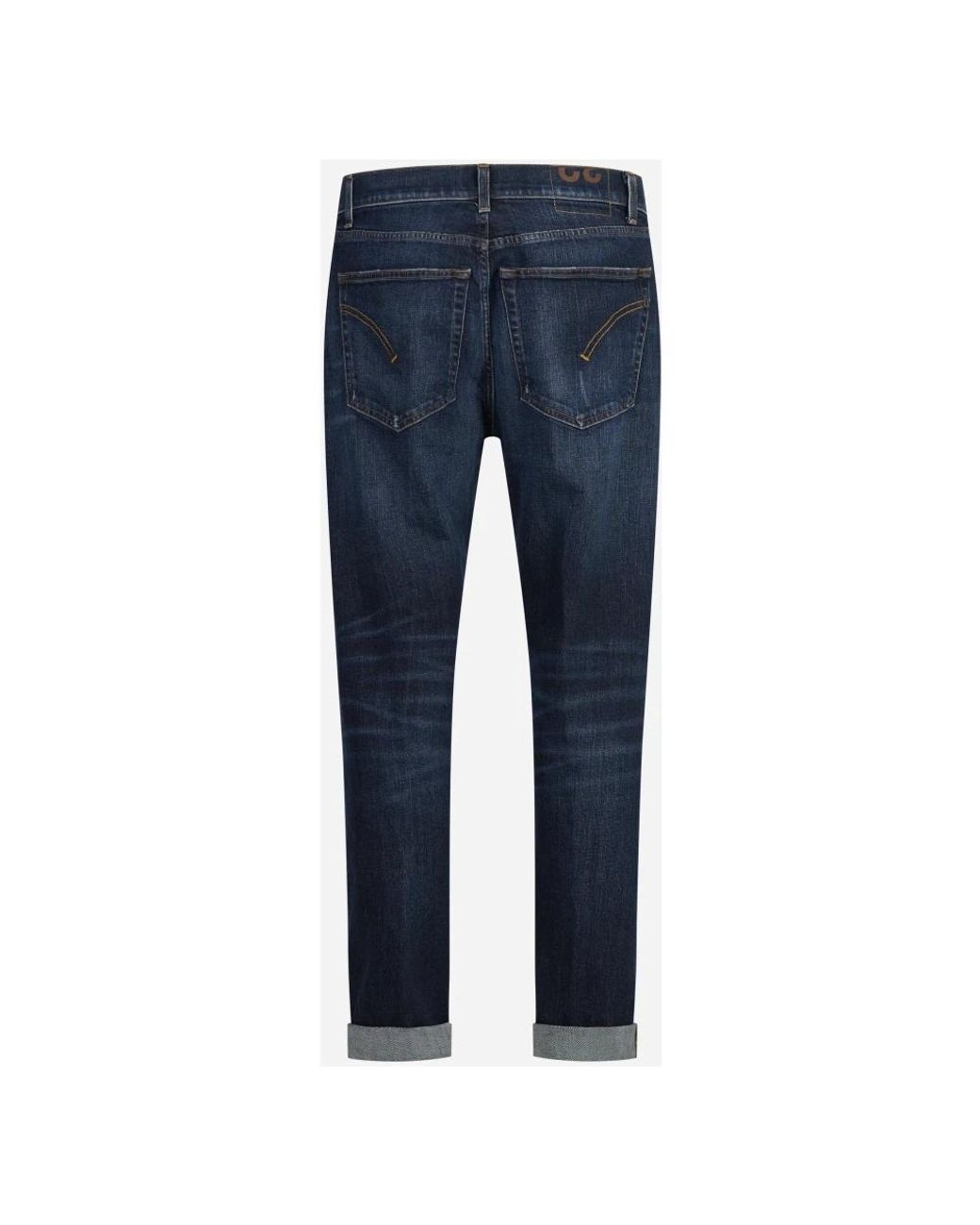 Dondup Blue Slim Fit Jeans for men