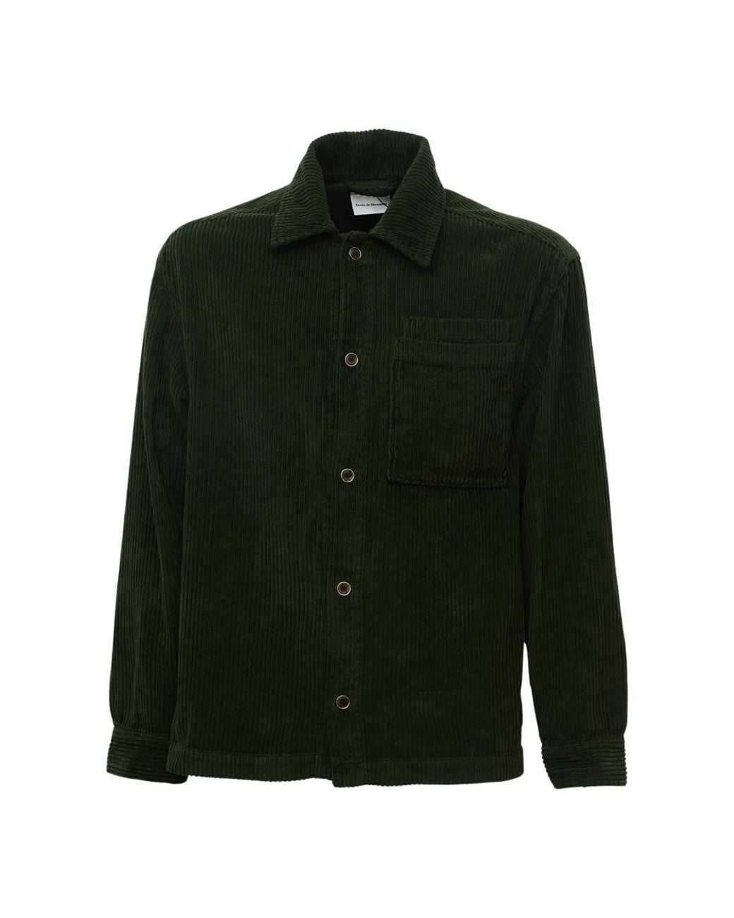 Drole de Monsieur Green Casual Shirts for men