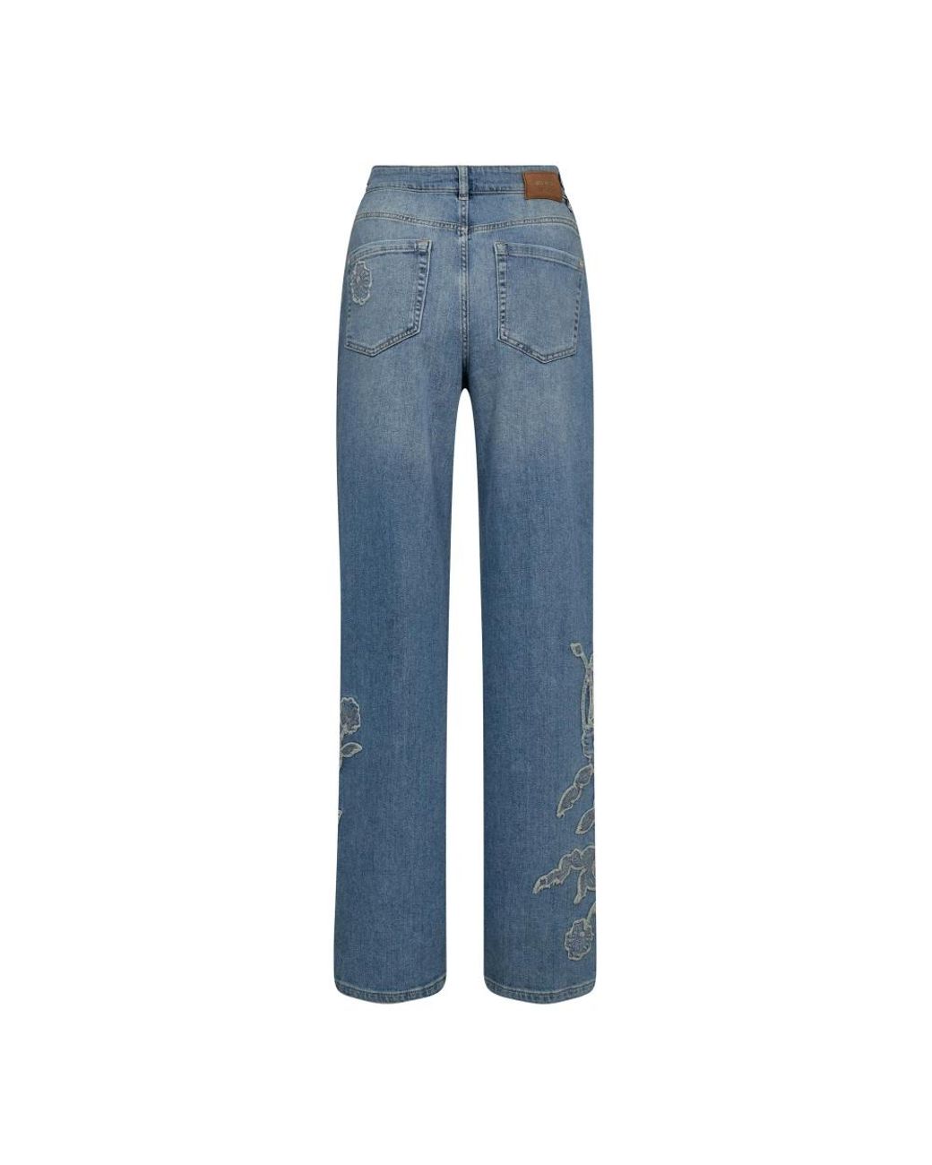 Mos Mosh Blue Wide Jeans
