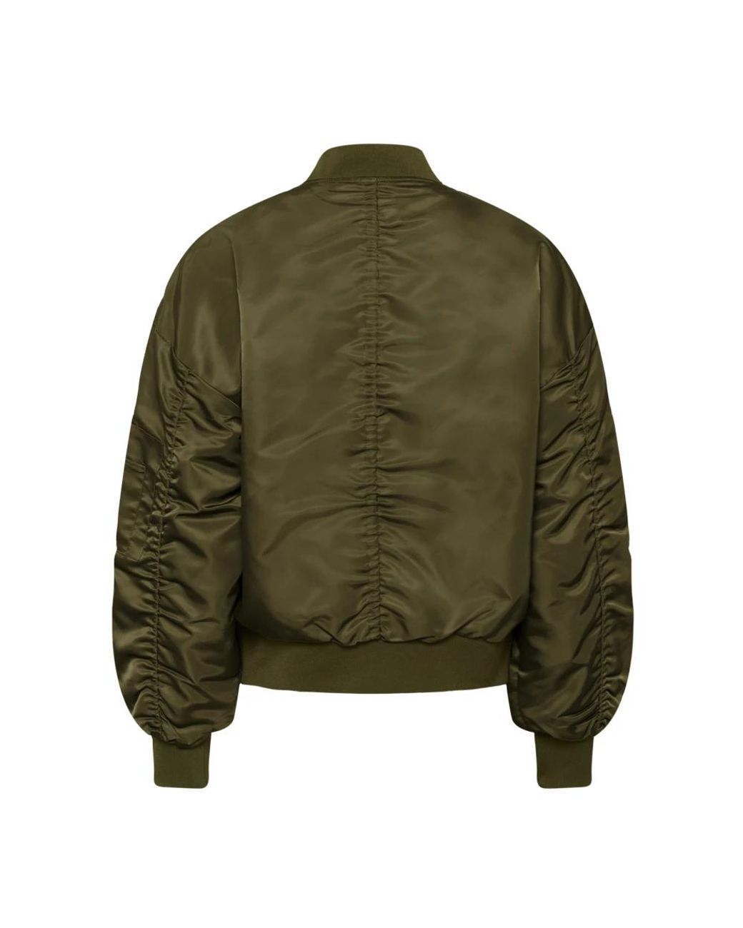 My Essential Wardrobe Green Bomber Jackets
