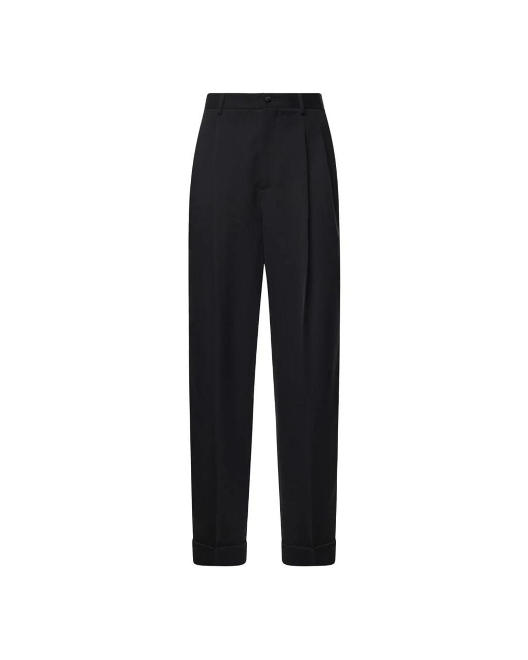 Dolce & Gabbana Black Suit Trousers for men