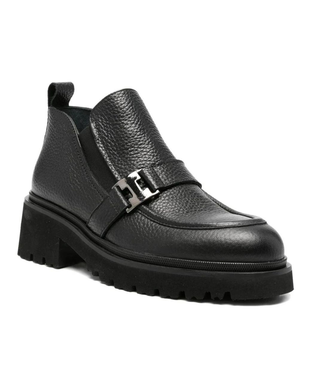 ADRIANNA FERETTI Black Heeled Boots