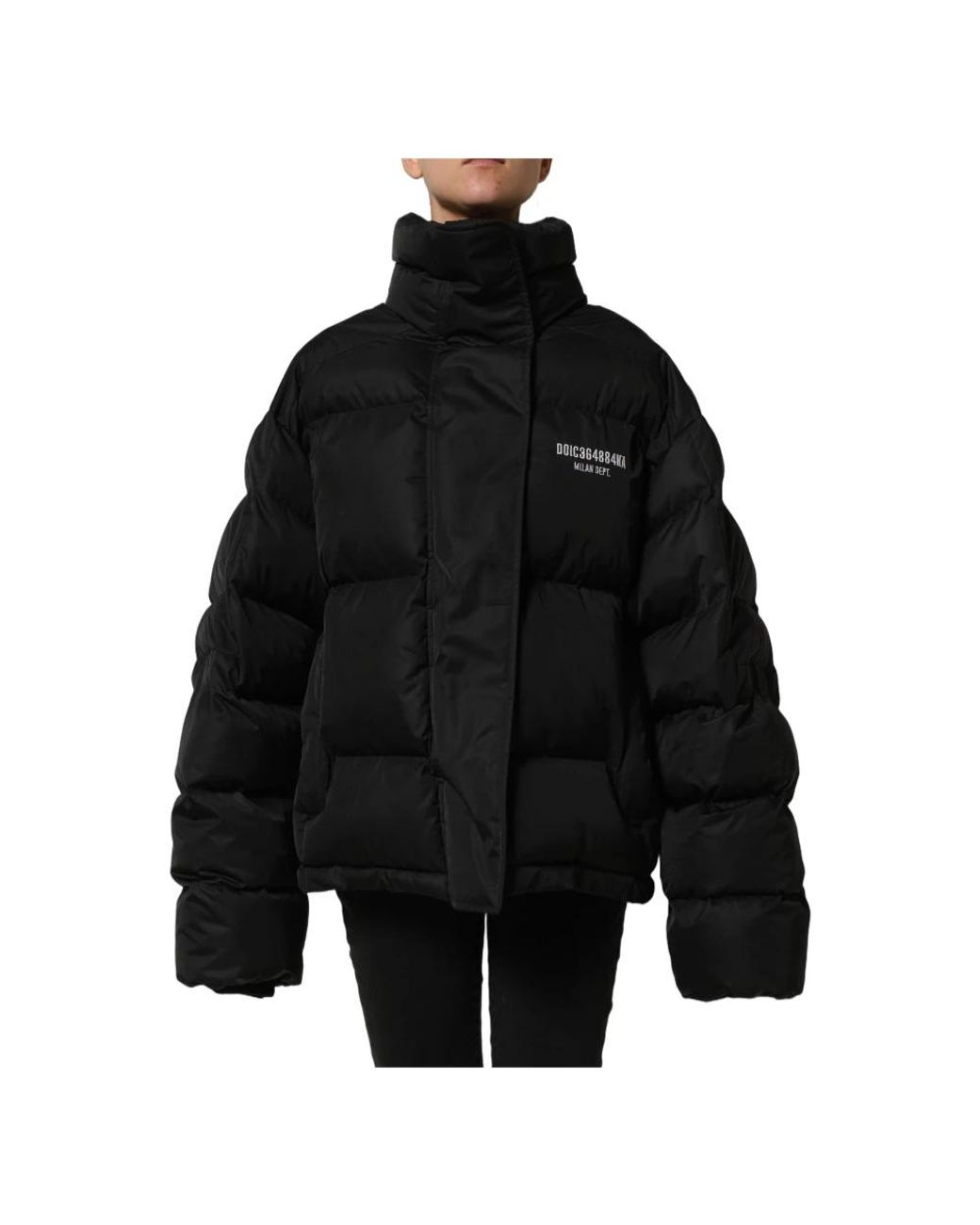Dolce & Gabbana Black Winter Jackets