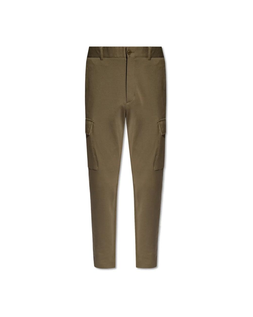 Moncler Green Slim-Fit Trousers for men