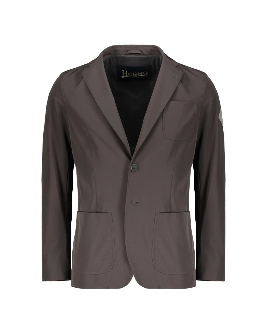 Herno Gray Blazers for men