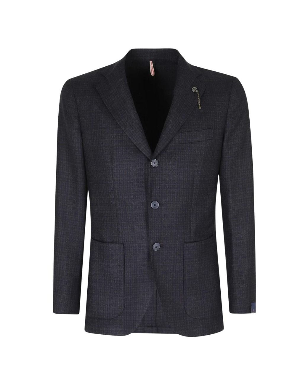 Santaniello Blue Blazers for men