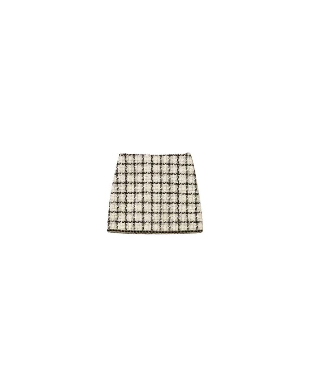 Twinset White Short Skirts