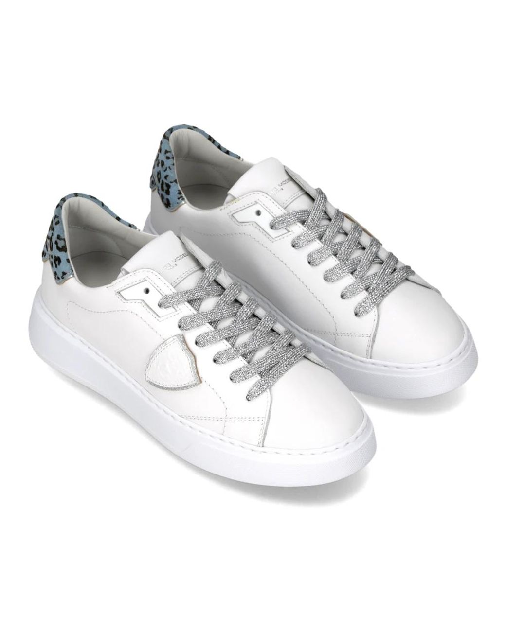 Philippe Model White Sneakers