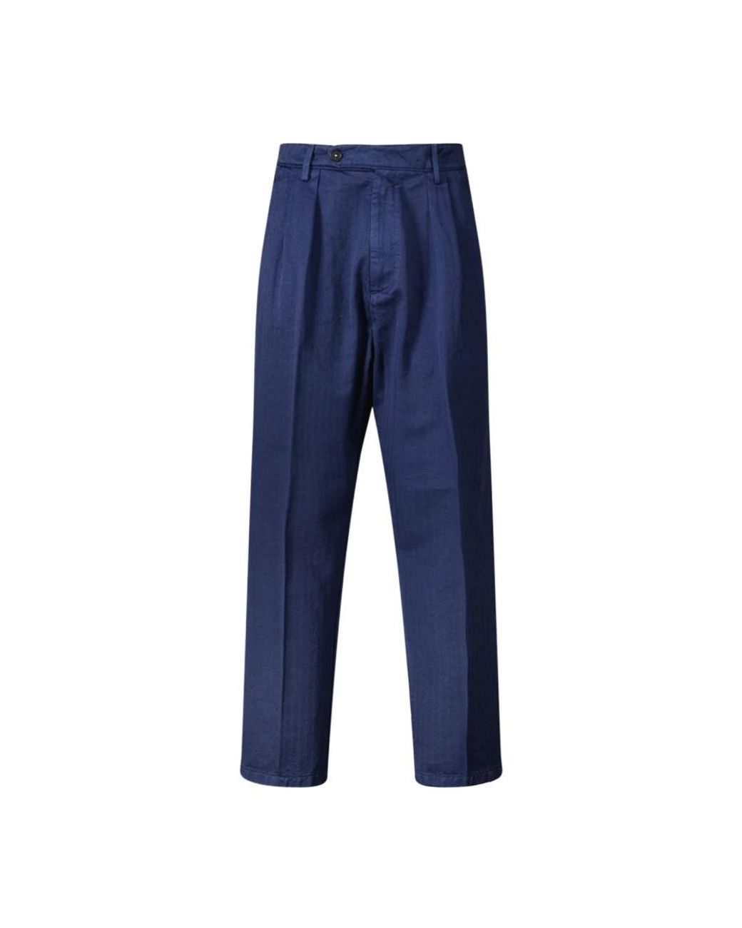 Massimo Alba Blue Suit Trousers for men