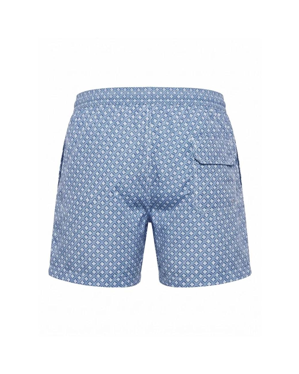 Fedeli Blue Beachwear for men