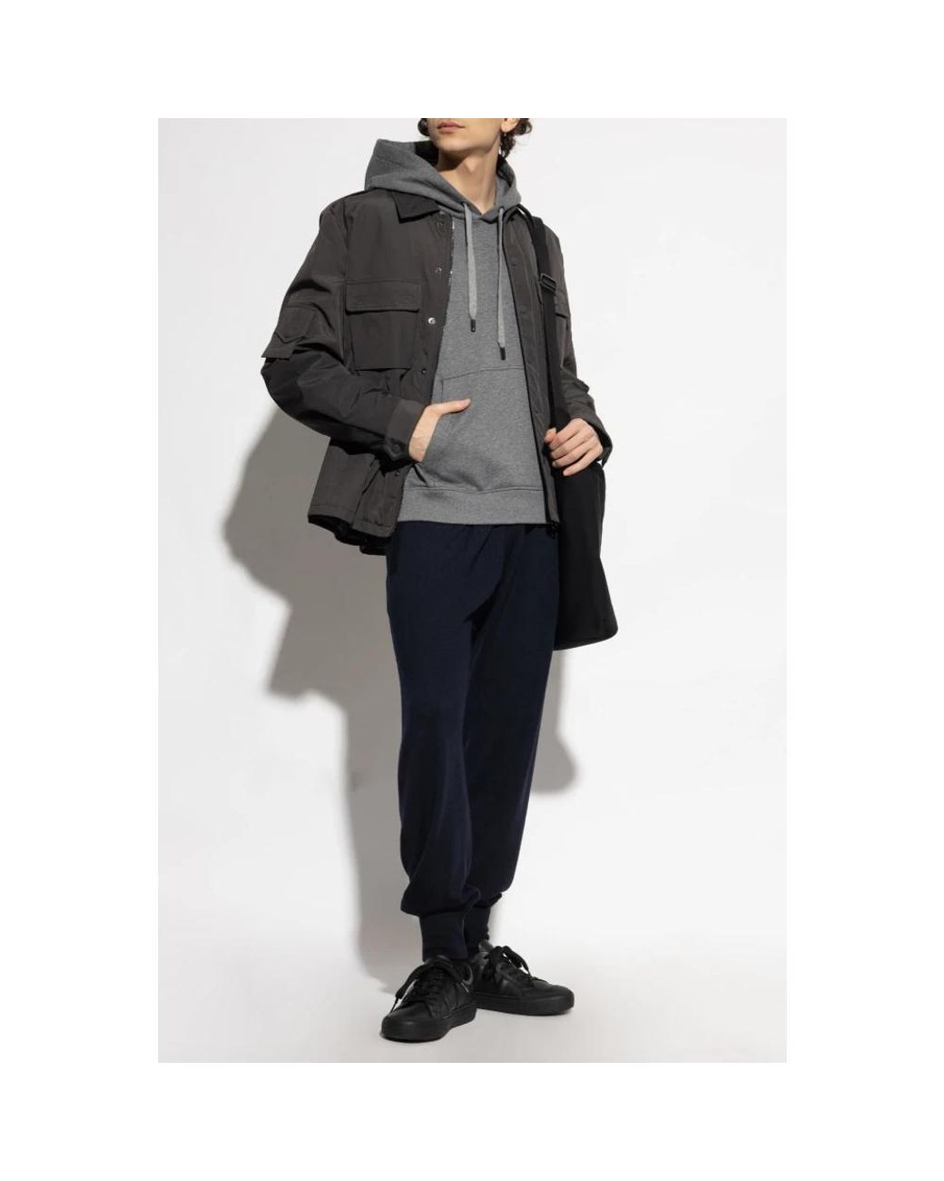 Dolce & Gabbana Gray Hoodies for men