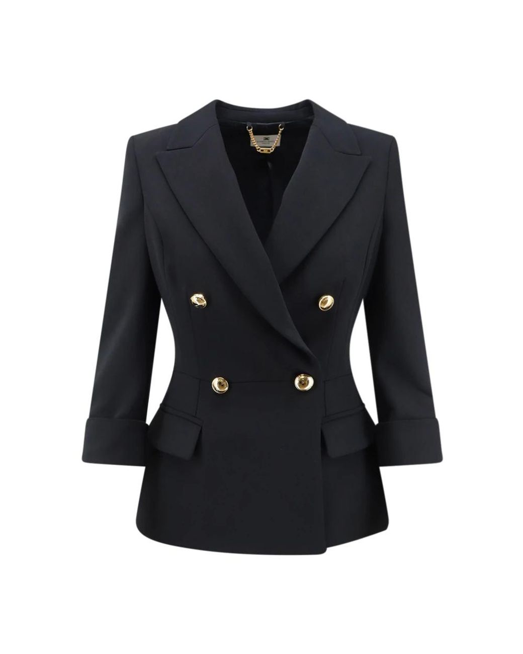 Elisabetta Franchi Black Blazers