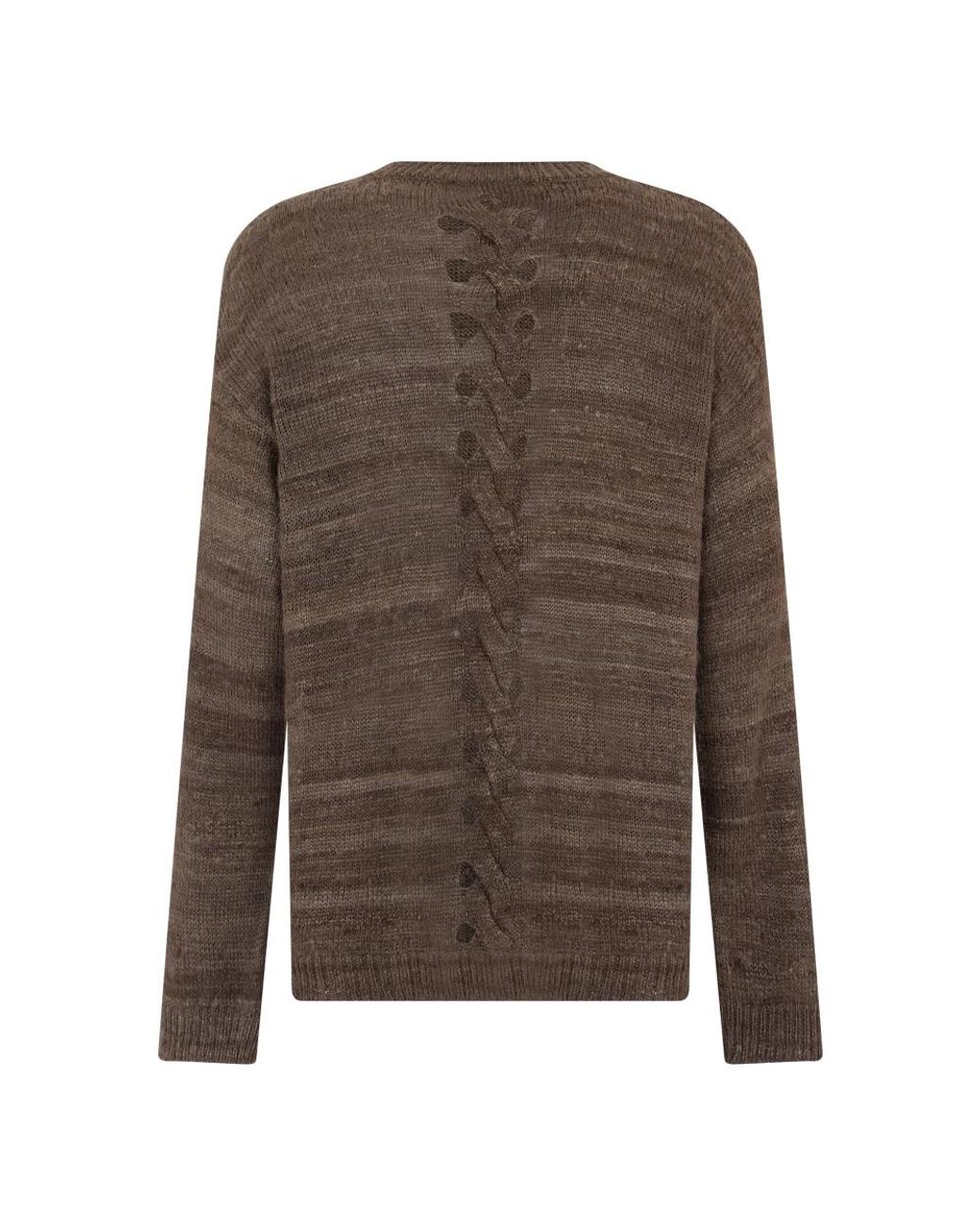 Our Legacy Brown Round-Neck Knitwear for men