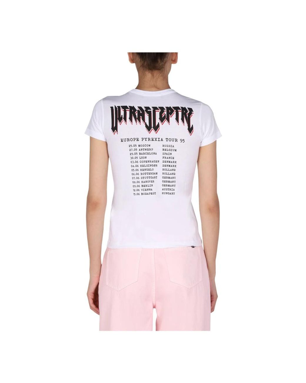 T-Shirts Raf Simons de color Pink