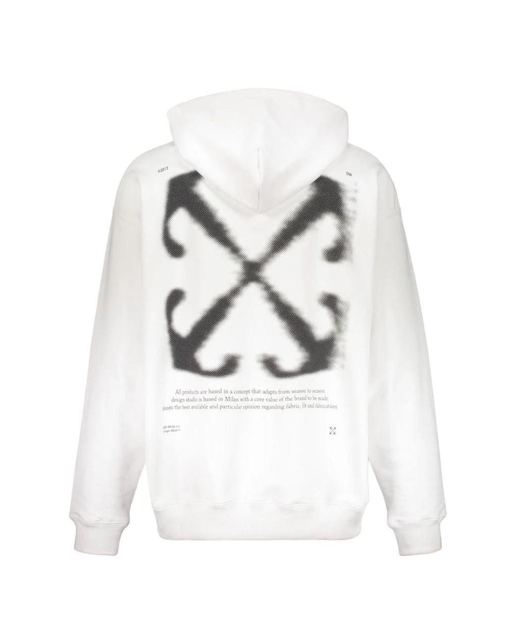 Off-White c/o Virgil Abloh White Hoodies for men