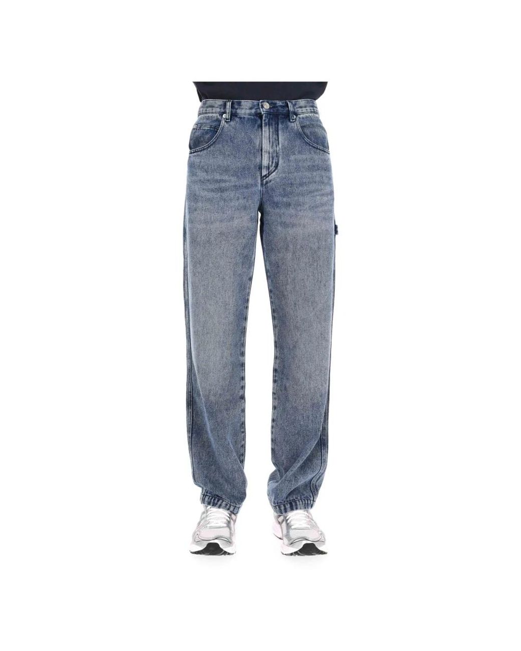 Isabel Marant Blue Loose Fit Jeans for men