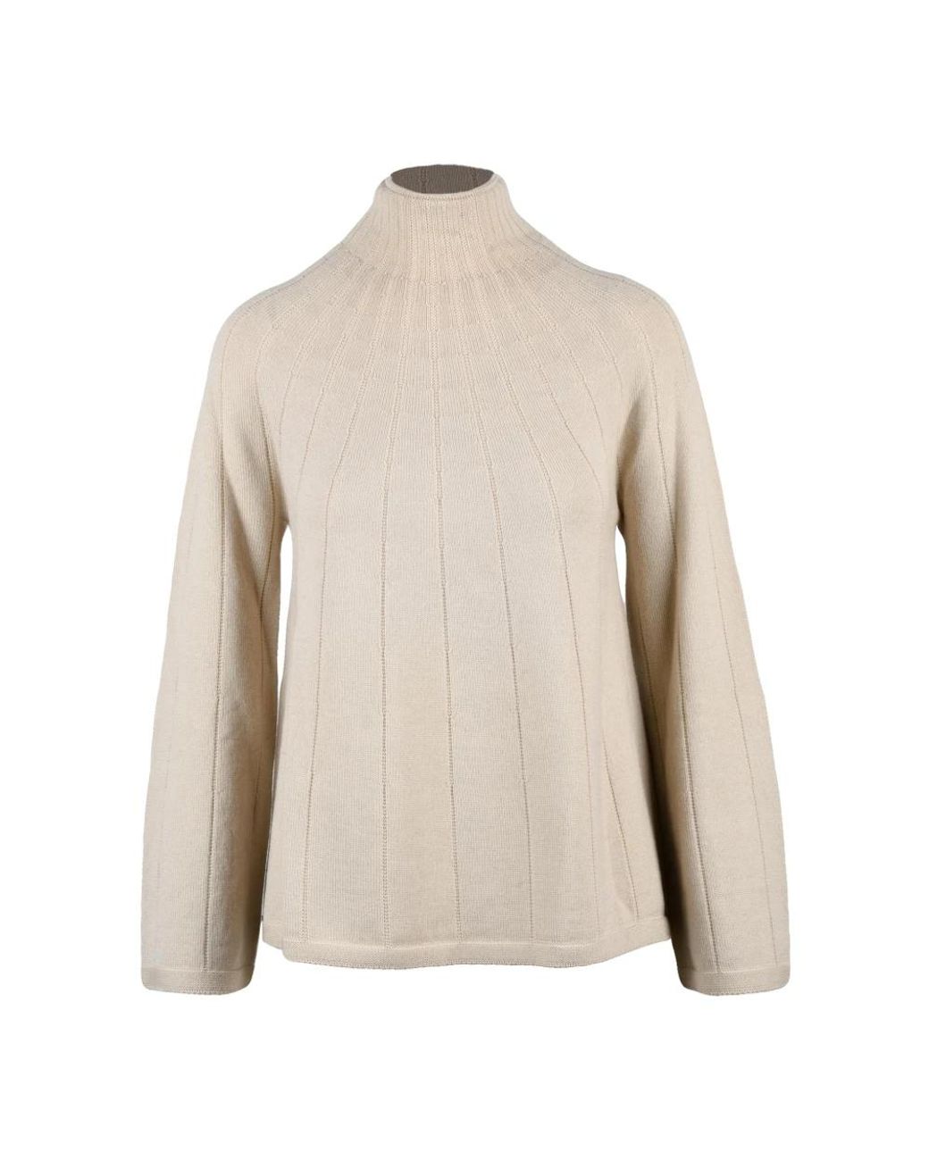 Max Mara Natural Turtlenecks