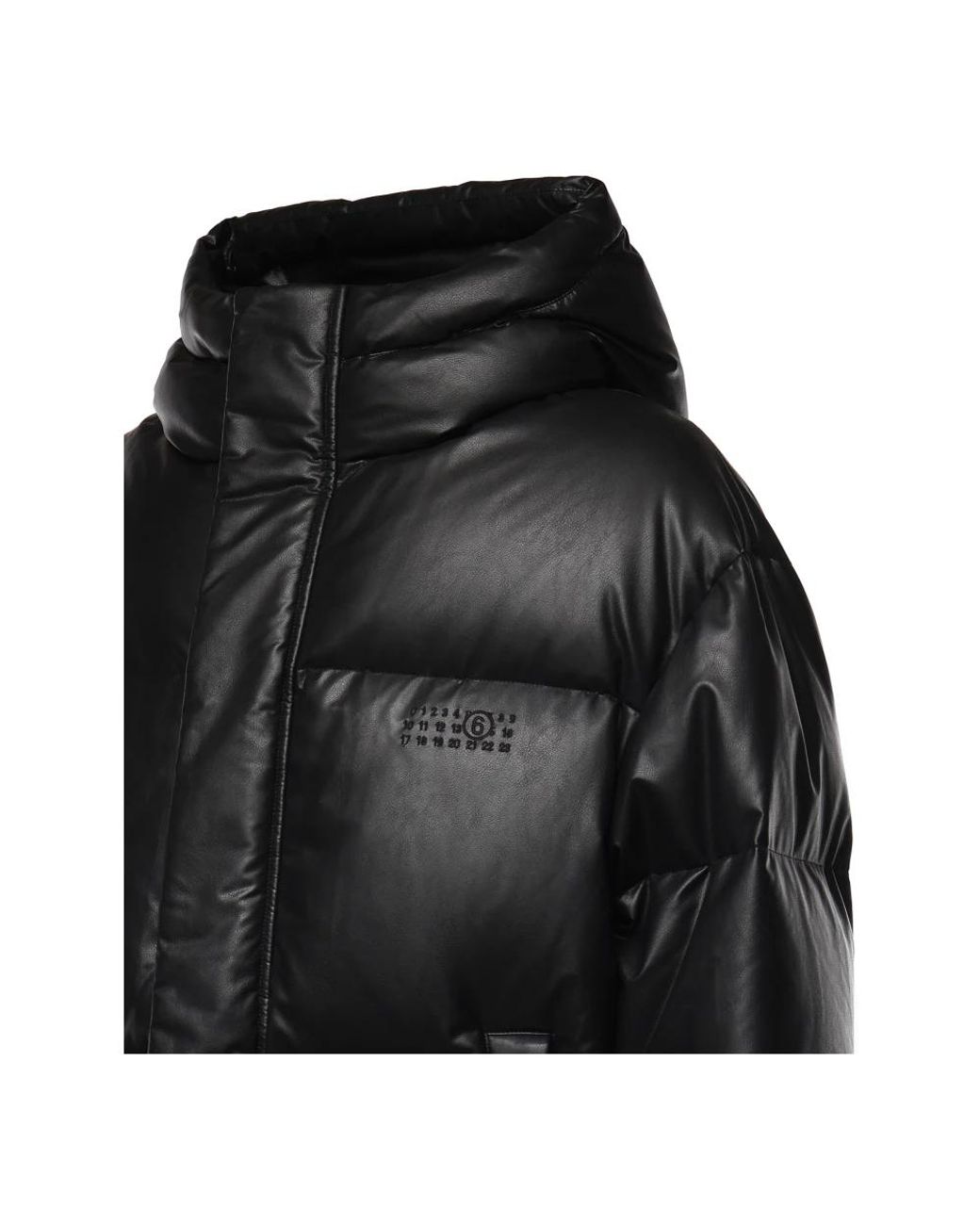 MM6 by Maison Margiela Black Winter Jackets for men