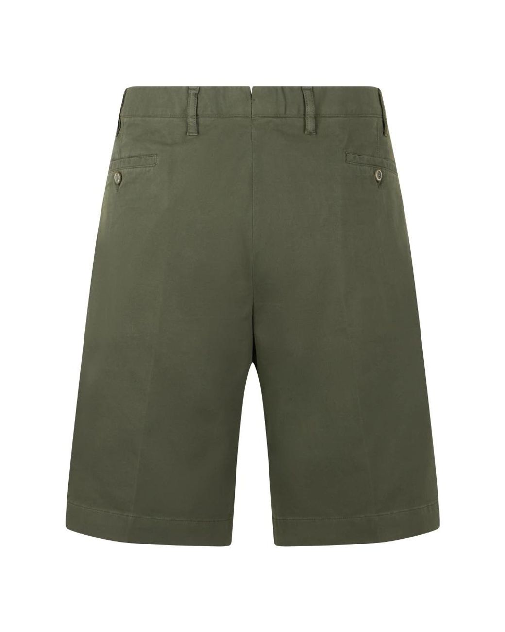 Fedeli Green Casual Shorts for men